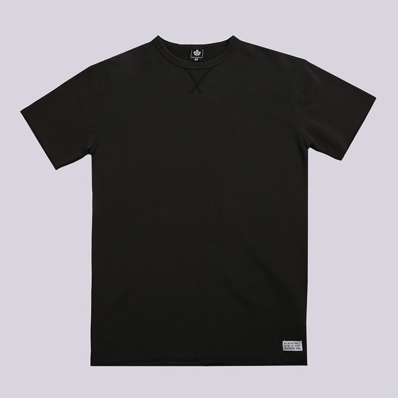 мужская черная футболка K1X Washed Authentic Shortsleeve Crewneck 1171-2001/0001 - цена, описание, фото 1